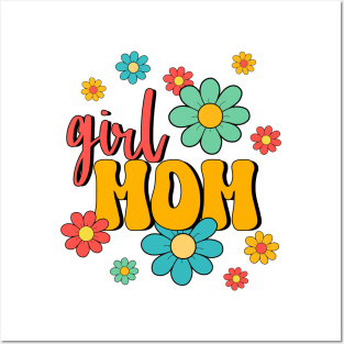 Girl Mom Posters and Art